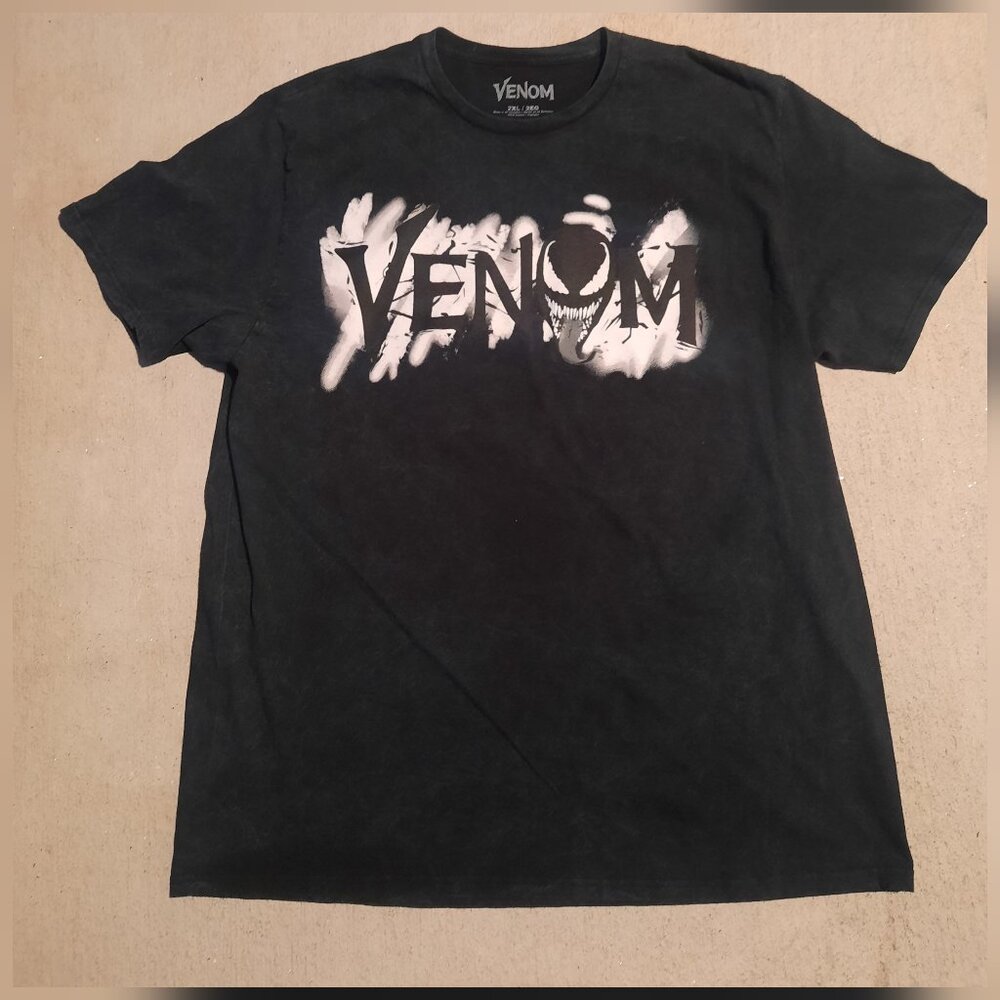 Marvel's Venom Men's Mineral Wash Graphic Tee